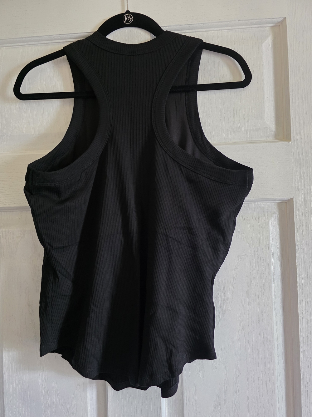 Fabletics Black Ribbed Crewneck Tank - Picture 5 of 5